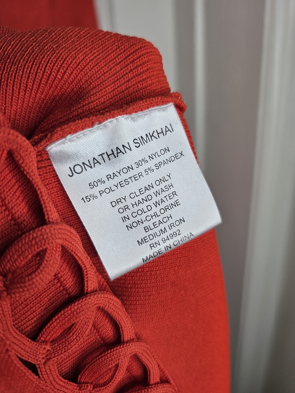 Jonathan Simkhai Chainlink Ruffle-Trim Dress - Picture 10 of 16